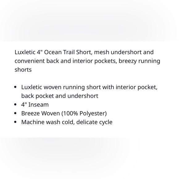 Lilly Pulitzer Luxletic Large Ocean Trail Short Amethyst Moms The Word Item# BN - Picture 4 of 9